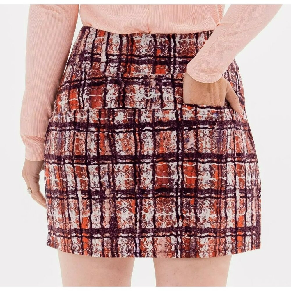 Foray 17" Golf Boucle Skort Size Small Pockets Underneath Shorts 160.00 Retail - Picture 6 of 8